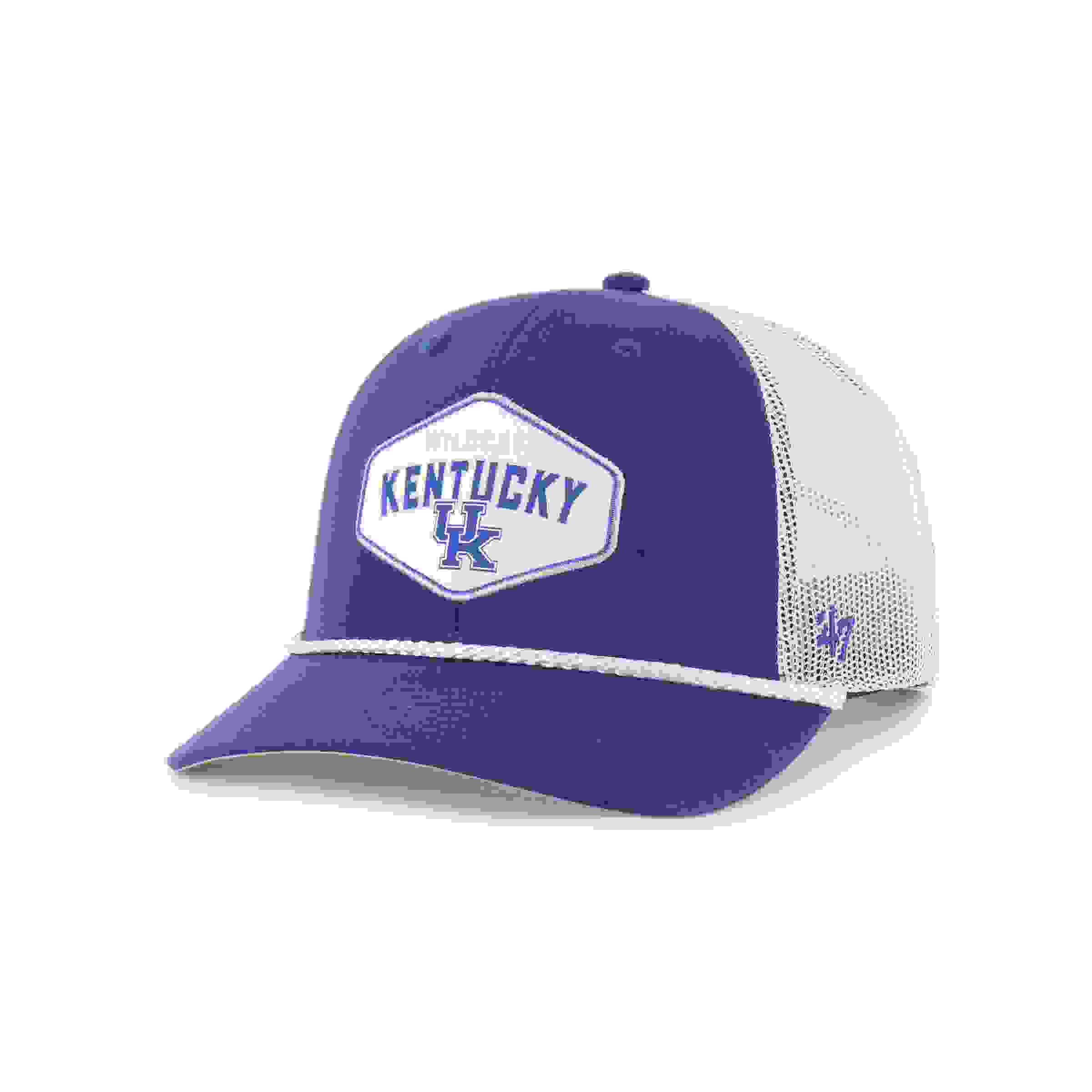 47 Kentucky Wildcats Ace Out Royal Royal Trucker Snapback Hat